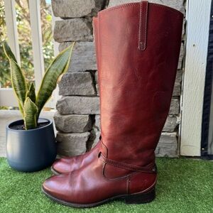 FRYE Lindsay Plate Knee-High Women’s Leather Boots